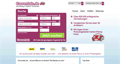 Desktop Screenshot of carrentals.de